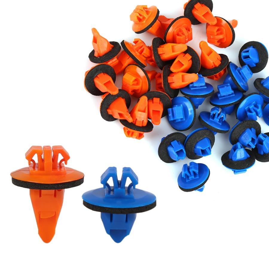 Uxcell フェンダーフレアクリップ トヨタ用 30個 魅力の 4ランナータコマrav4 Fjクルーザー用