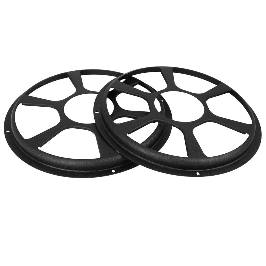 uxcell カースピーカーカバー サブウーファーグリルプロテクタ中空