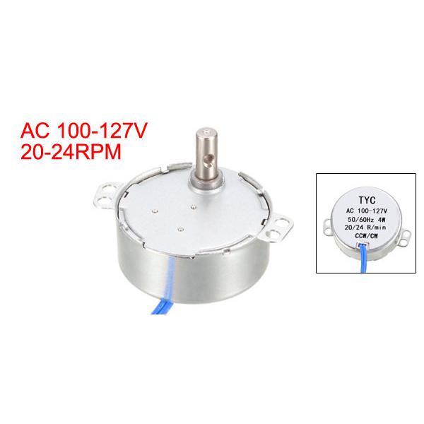 ハンドメイド用同期モーター AC 100-127V CCW/CW 4W