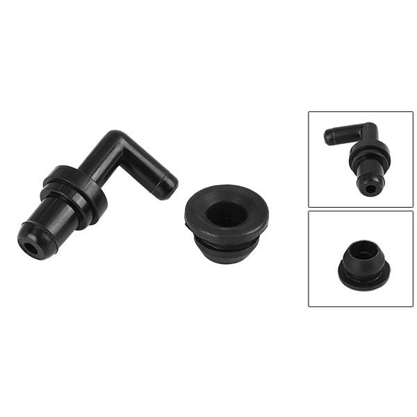 uxcell PCVバルブグロメットキット90°17130-PK1-003 ホンダに対応