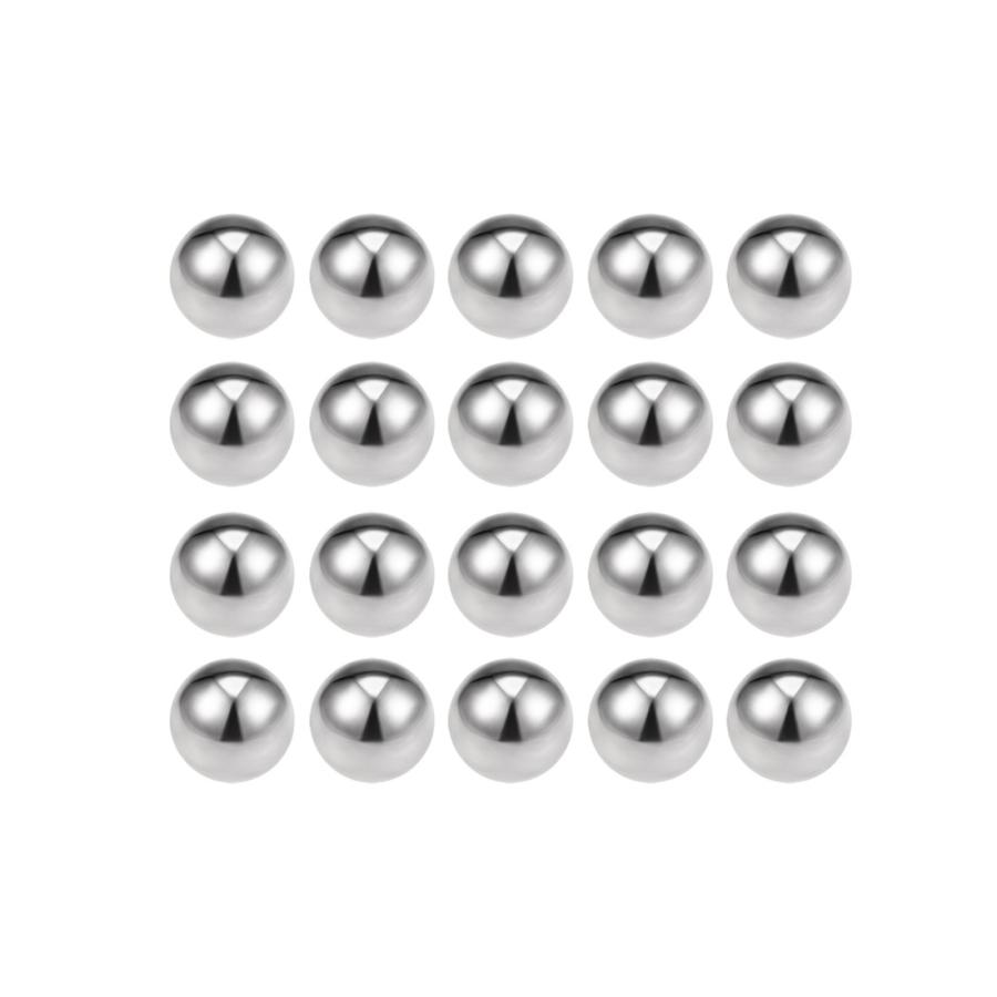 uxcell ベアリングボール 304ステンレス鋼 G100精密ボール 3/16 