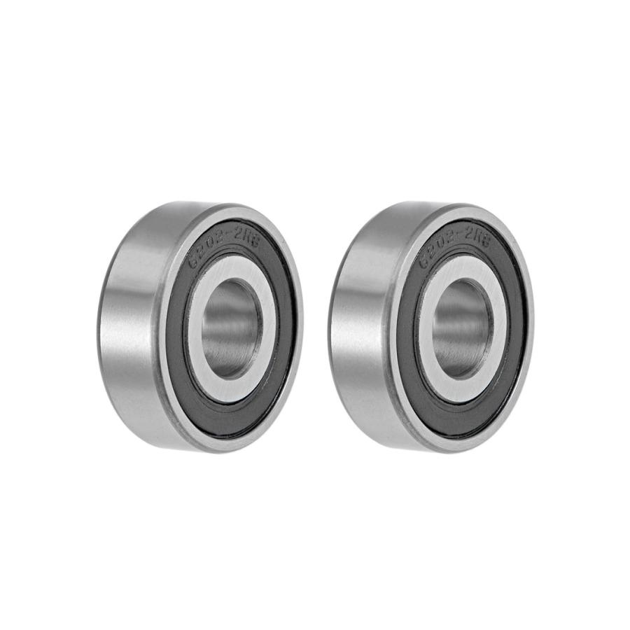 専用品 13ミリ前後玉 uxcell 6202-13-2RS深溝玉軸受 13 mm内径 35mm外径 11mmボアダブル