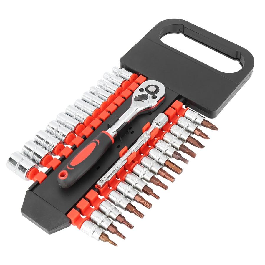 Uxcell 28in1 6 25mmラチェットレンチセット カー共通ソケットレンチセット コンロッド コンビネーションツール Aux0085 ソウテン 通販 Yahoo ショッピング