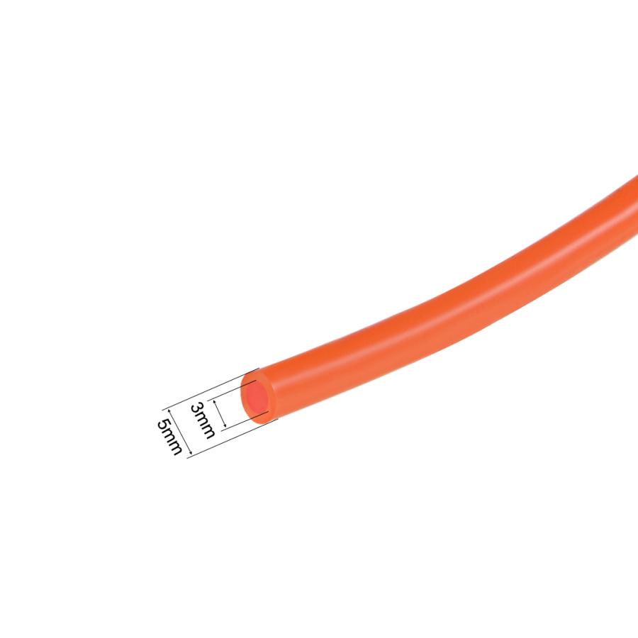 uxcell シリコンチューブ 3mm内径x5mm外径 1M フレキシブル