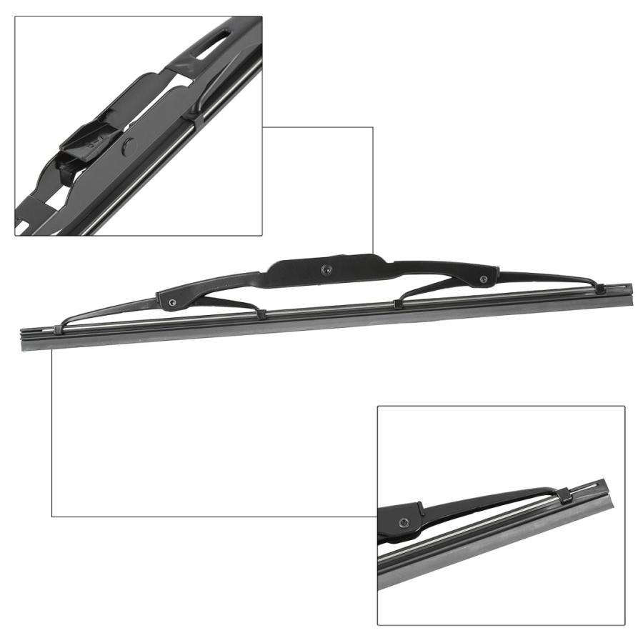 Uxcell リアワイパーブレード リアウインドーワイパーブレード ワイパーアーム 99 04 Jeep Grand Cherokee用 240mm Aux0018 ソウテン 通販 Yahoo ショッピング
