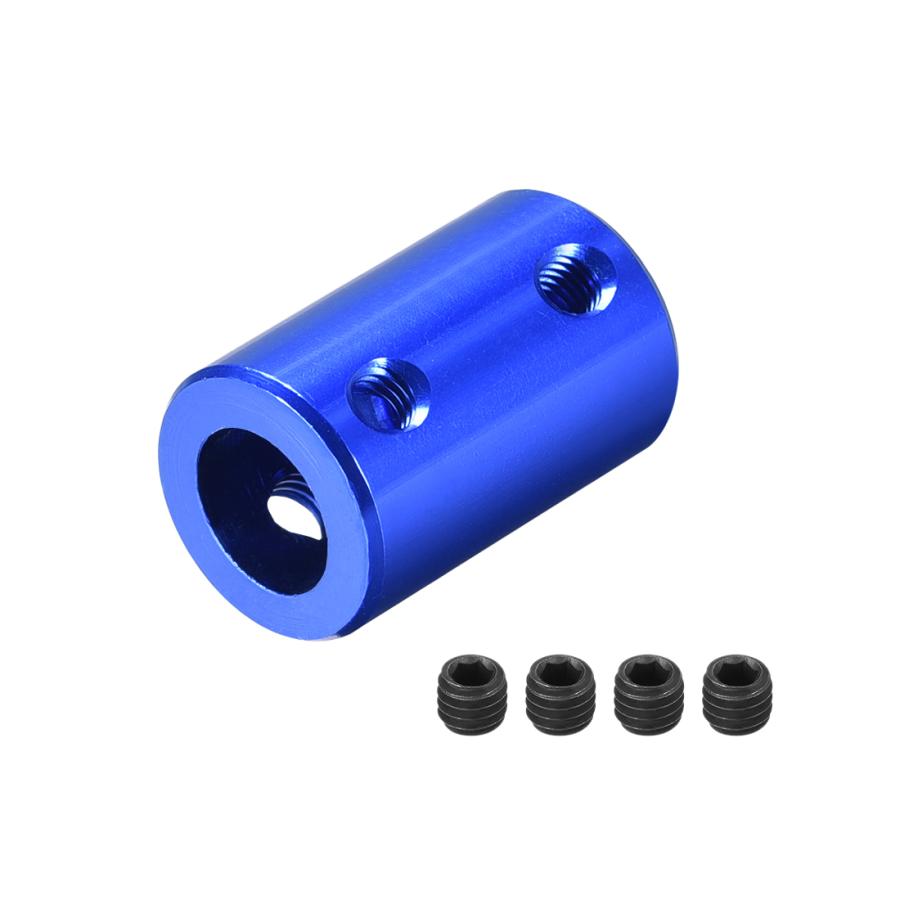 uxcell ボアリジッドカップリングセットスクリュー 3mm-8mm L25XD14