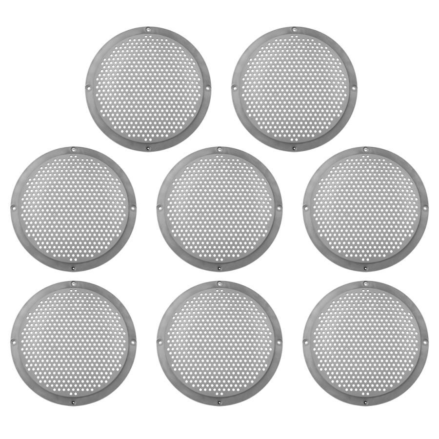 Uxcell オーディオスピーカーカバー 165mm メッシュサブウーファーグリルホーンガード装飾 サークルグリルプロテクター ブラック 車用 8個 ux0044 ソウテン 通販 Yahoo ショッピング