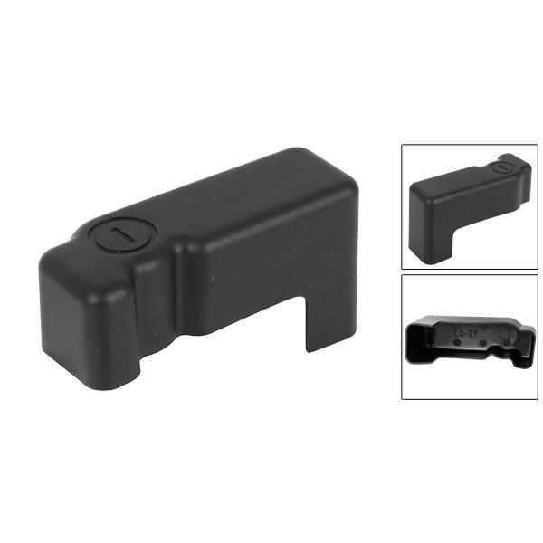 uxcellxAUTOHAUX 電池マイナス保護 マイナス端子カバー ブラック ABS