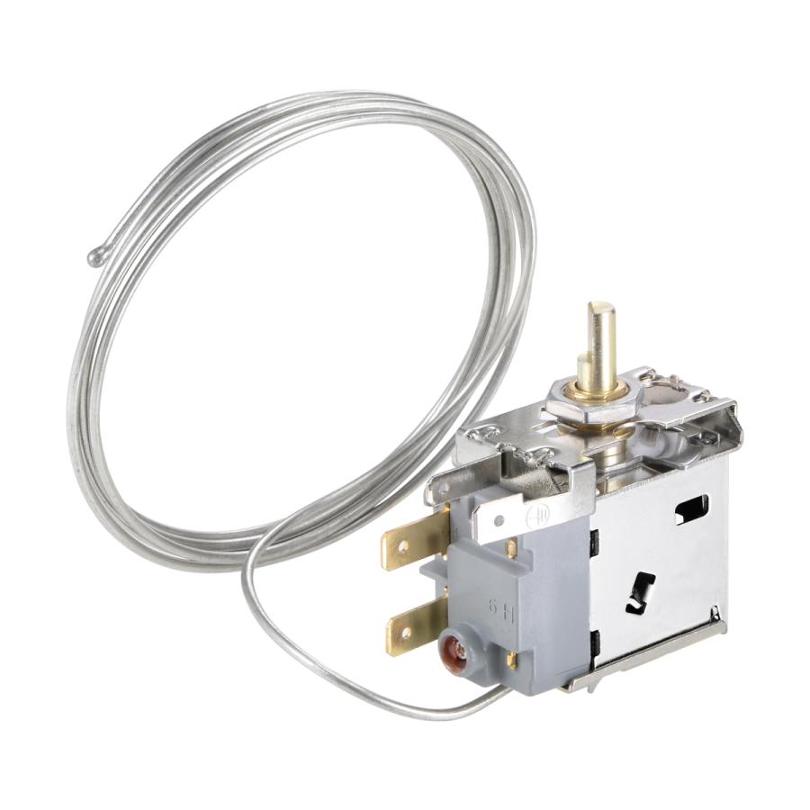 uxcell 冷凍機サーモスタット 温度制御 WPF24 2ピン 6冷凍コード冷凍庫