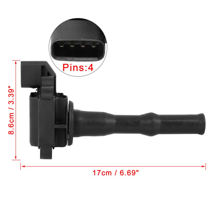 X AUTOHAUX 自動車部品イグニッションコイル 90919-02242 修理交換