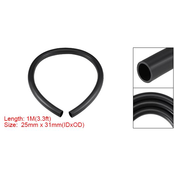 uxcell 潤滑油ホース 内径25mm x 外径31mm 全長1 M ゴム製 uxcell 潤滑油ホース 内径25mm x 外径31mm 全長1 M ゴム製