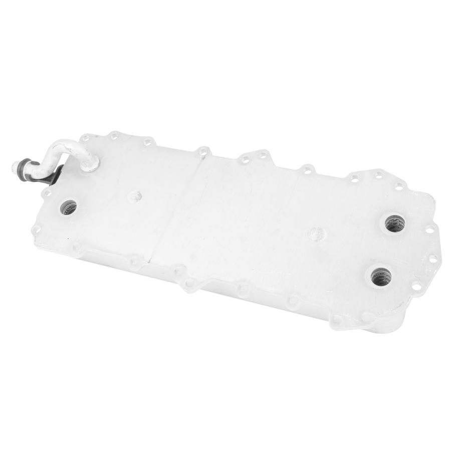 X AUTOHAUX エンジンオイルクーラー シルバートーン ランドローバー用レンジローバー2013-2016 自動車 LR039821の画像