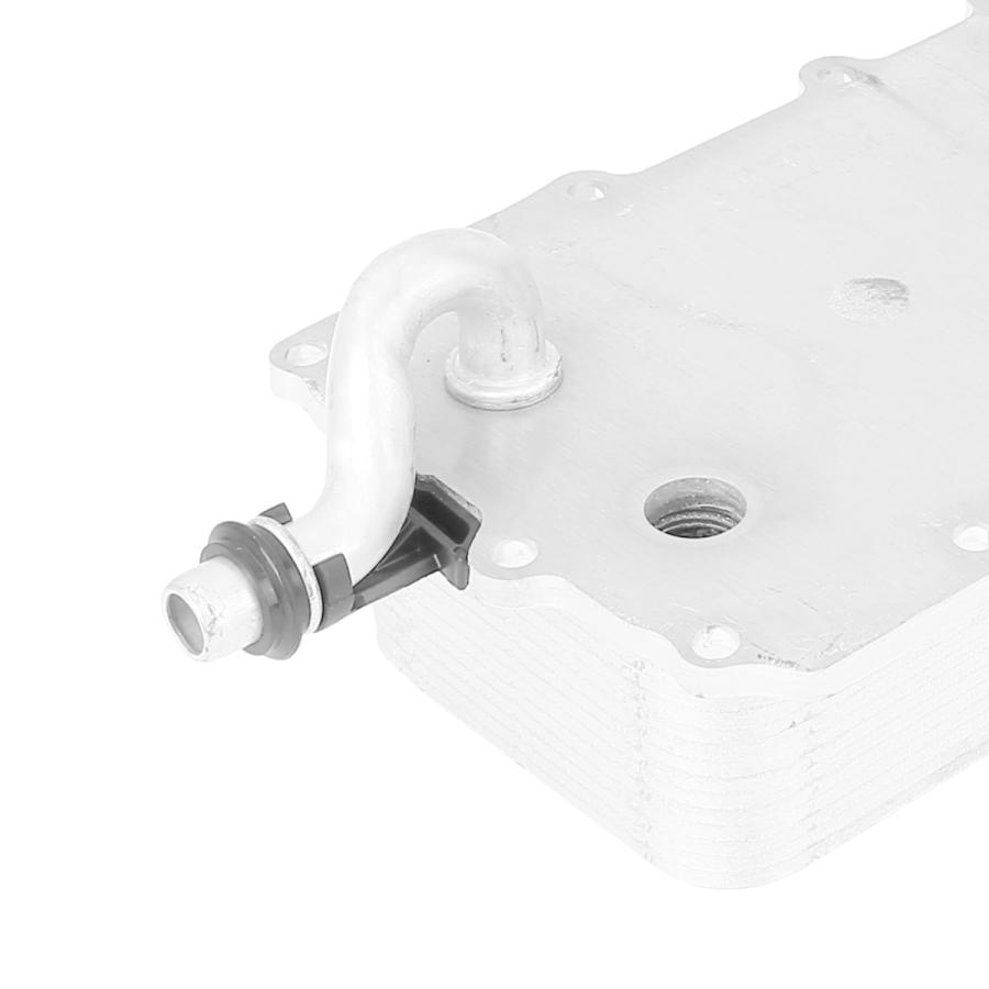 X AUTOHAUX エンジンオイルクーラー シルバートーン ランドローバー用レンジローバー2013-2016 自動車 LR039821の画像