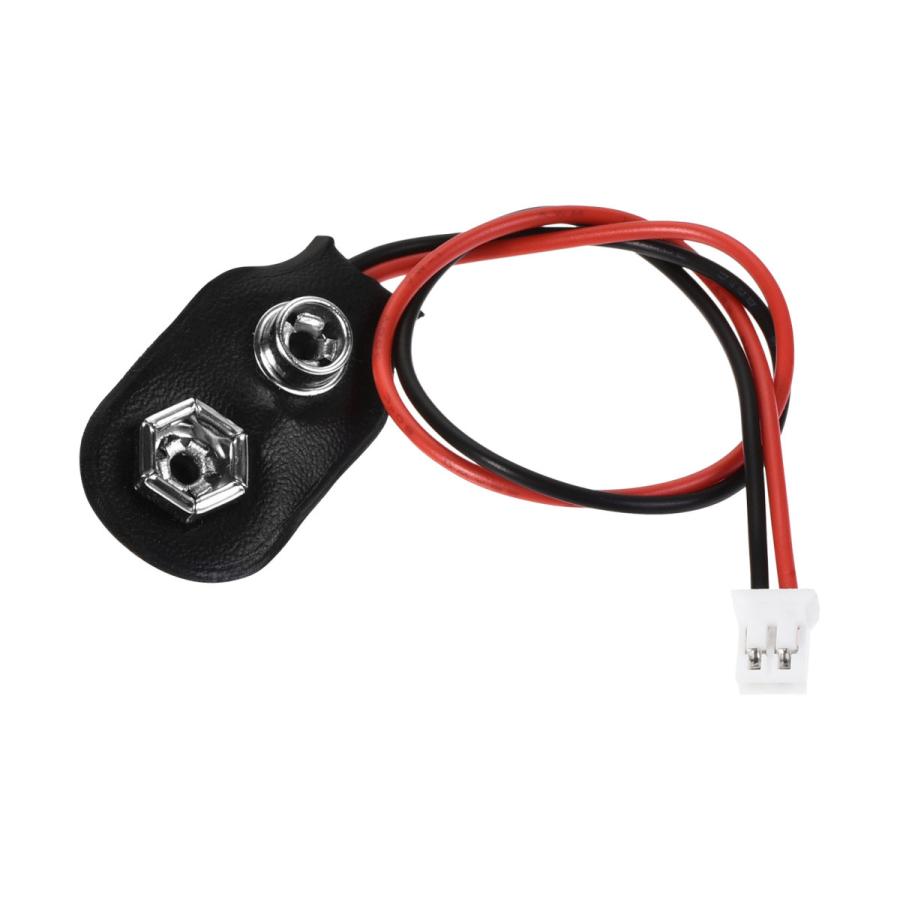 uxcell 9V電池スナップコネクター I タイプ-PH2.0 コネクタ テスト