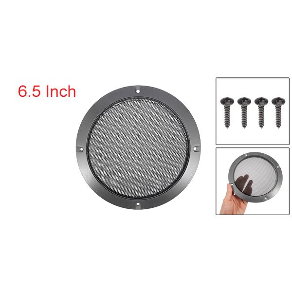 X AUTOHAUX カーオーディオスピーカーカバー 165 mm メッシュサブ