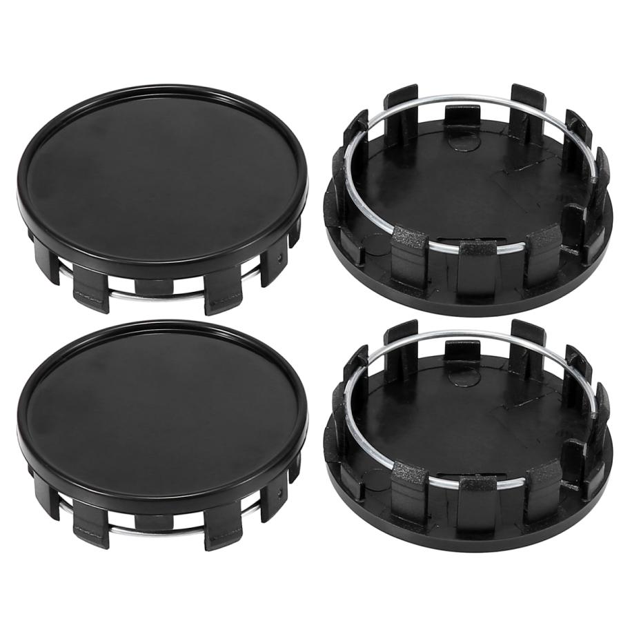 激安通販専門店 X AUTOHAUX センターハブキャップカバー ホイールタイヤ 10クリップ 自動車用 直径54 mm ブラック 4個 uxcell ホイールセンターハブキャップ プラスチック製 ブラック 6クリップ 68mm径 4個入り