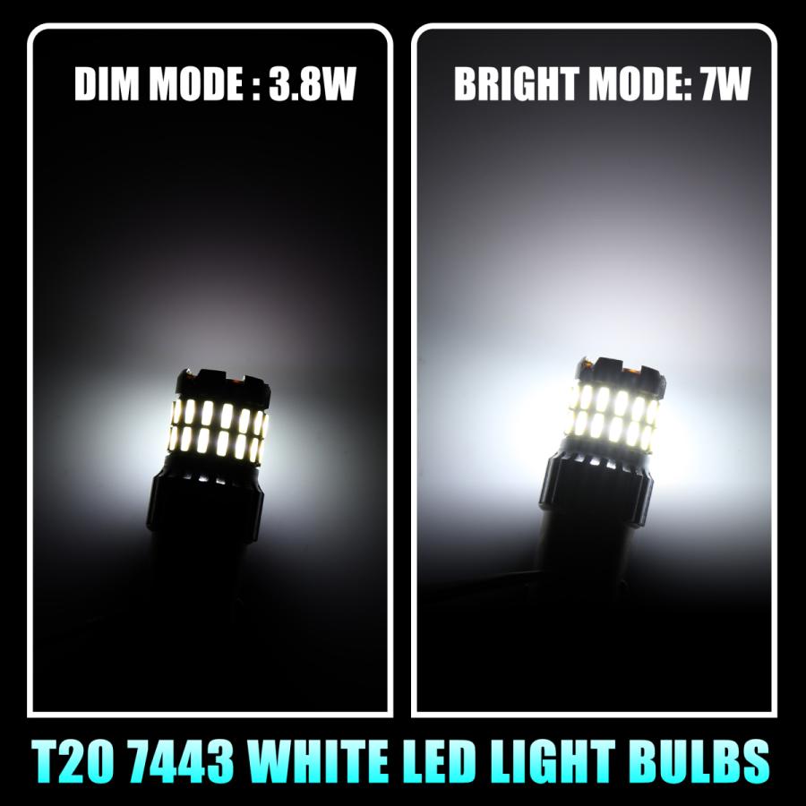 X AUTOHAUX LED電球 ユニバーサル 交換用 ウインカーライト用 T20 7443 ホワイト 2個  :a21053100ux0126:ソウテン - 通販 - Yahoo!ショッピング