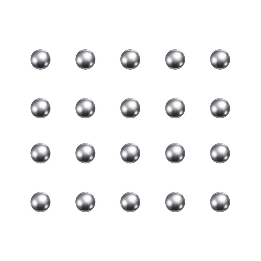 Uxcell 精密ボール 304ステンレス鋼 ベアリングボール 精密グレードg100 ボール直径5 5 Mm 50個 ux0213 ソウテン 通販 Yahoo ショッピング