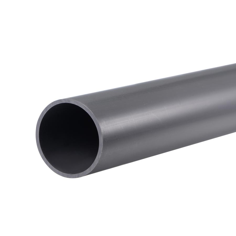 uxcell リジッドラウンドパイプ PVC 36mm内径 40mm外径 350mm ハイ 