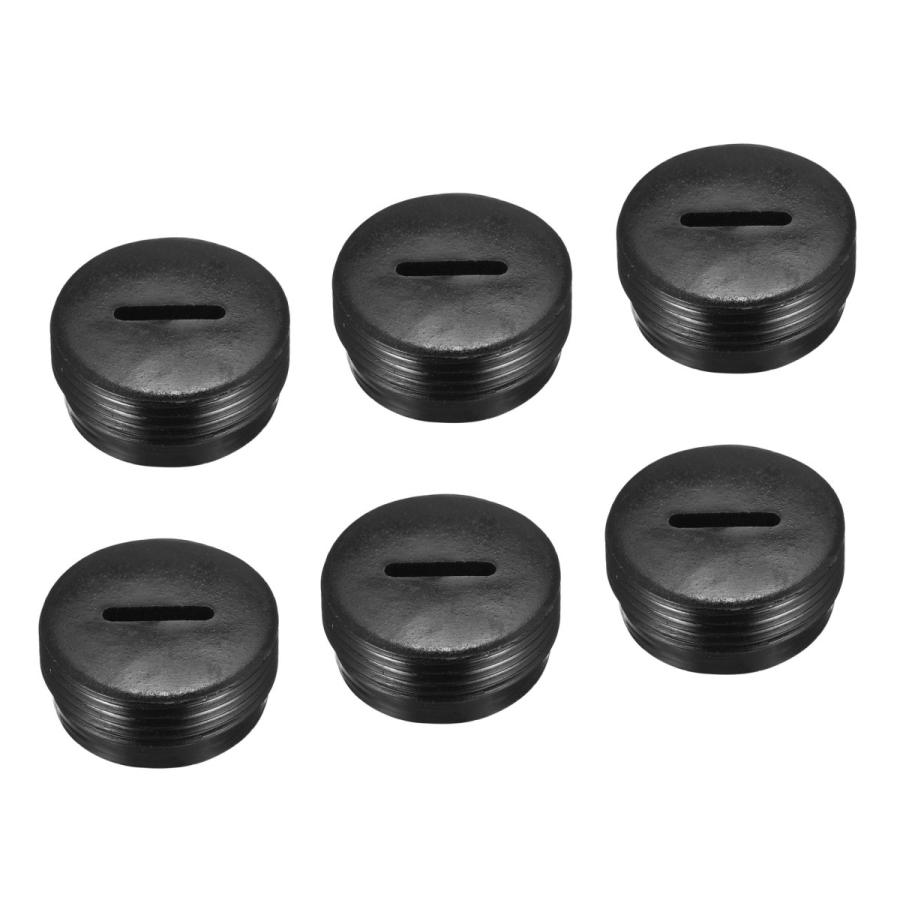 uxcell カーボンブラシホルダーキャップ モーター電動ブラシ