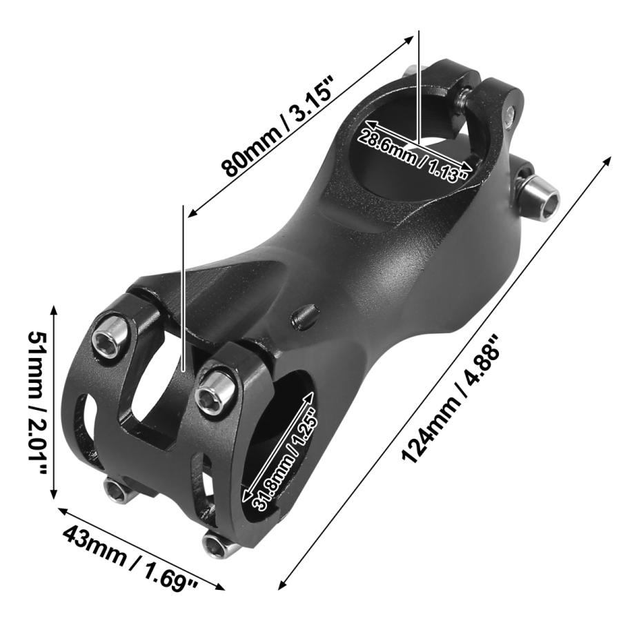 X AUTOHAUX ハンドルバーステム ショートステム BMX MTB ロード X AUTOHAUX ハンドルバーステム ショートステム BMX MTB ロード