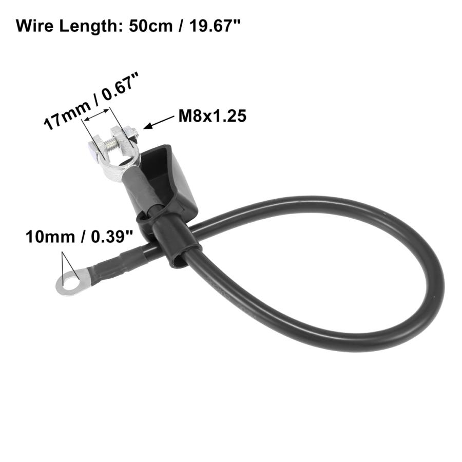 X Autohaux マイナスバッテリーケーブルワイヤー 50 Cm 2awg交換 自動車用 ブラック ux0177 ソウテン 通販 Yahoo ショッピング