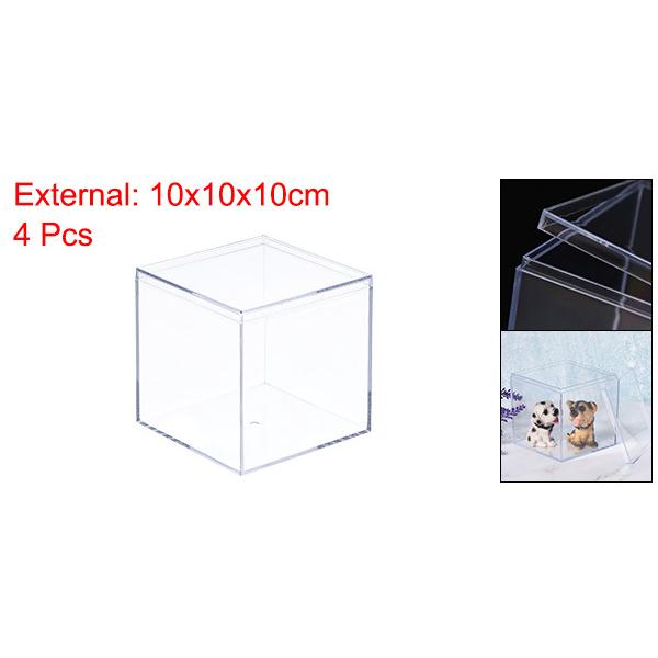 5個入りお徳用【標本展示用アクリルケース】(立方体9㎝) 5個入りお徳用【標本展示用アクリルケース】(立方体9㎝)
