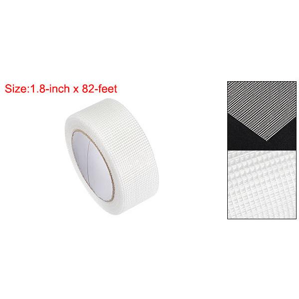 uxcell ファイバグラステープ 乾式壁ジョイントメッシュテープ グラス