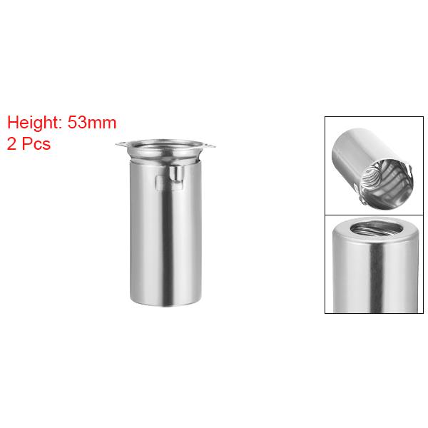 uxcell 9ピンセラミック真空管ソケットバルブ 53mm アルミニウム