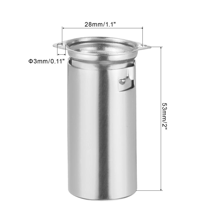 uxcell 9ピンセラミック真空管ソケットバルブ 53mm アルミニウム
