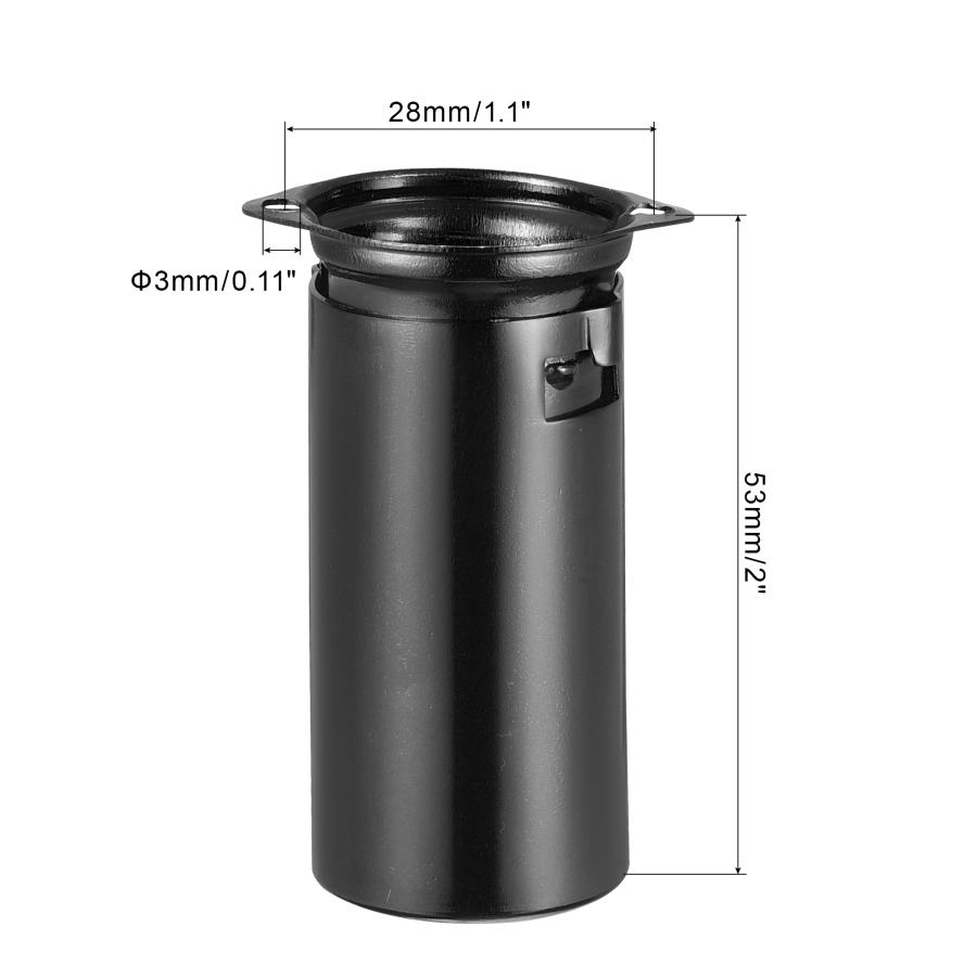 uxcell 9ピンセラミック真空管ソケットバルブ 53mm アルミニウム