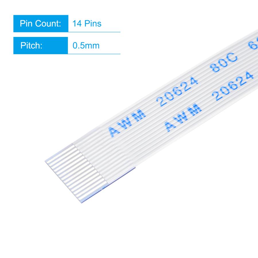 uxcell FFC FPCフラットフレキシブルケーブル LCD 3Dプリンター
