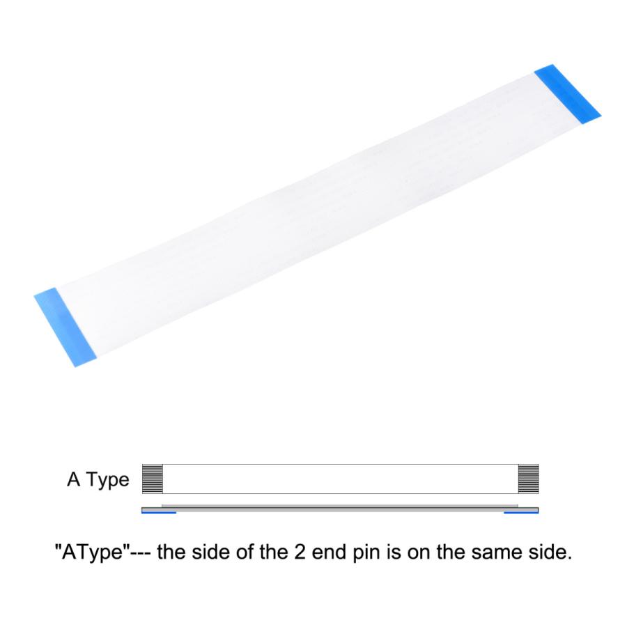 FFCリボンフラットフレキシブルケーブル LCD 3Dプリンター カメラ uxcell FFCリボン フラットケーブル LCD 3Dプリンターカメラ用 DVD 60