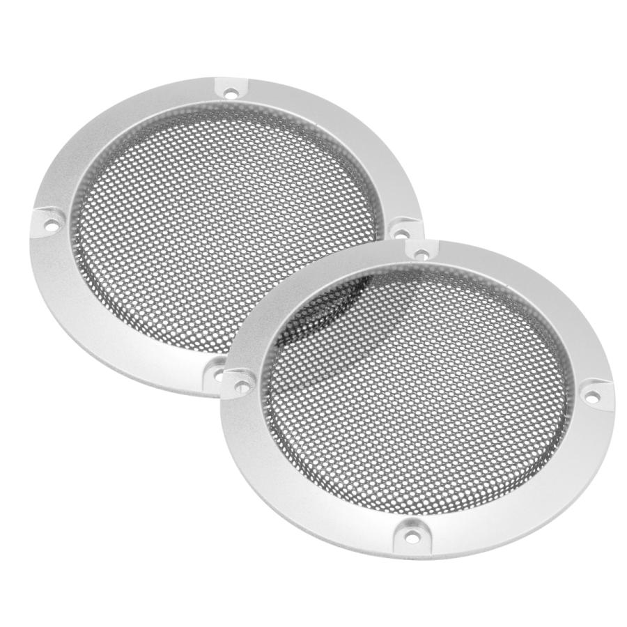 xAUTOHAUx83mmスピーカーグリルカバー用 メッシュトリム ラウンドサブ