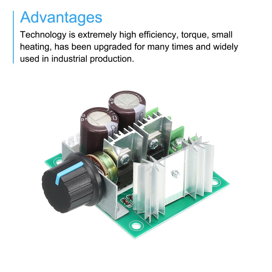 uxcell DCモーターコントローラー モジュール 調節器 12V-40V 10A｜soten｜05