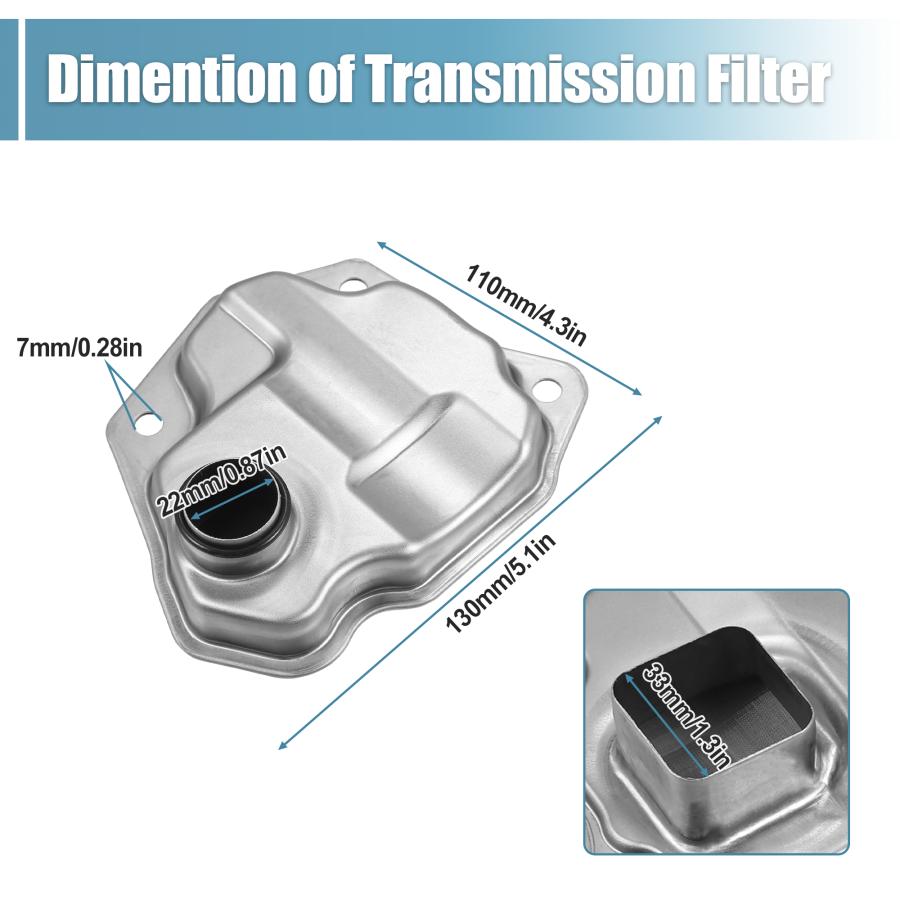 uxcell トランスミッションフィルターオイルパンガスケット