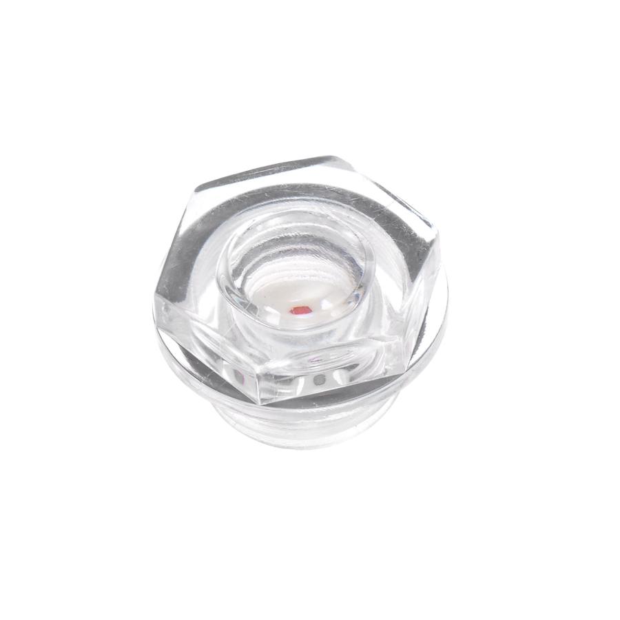 uxcell エアコンプレッサーオイルレベルゲージサイトグラス M18x1.5 mm