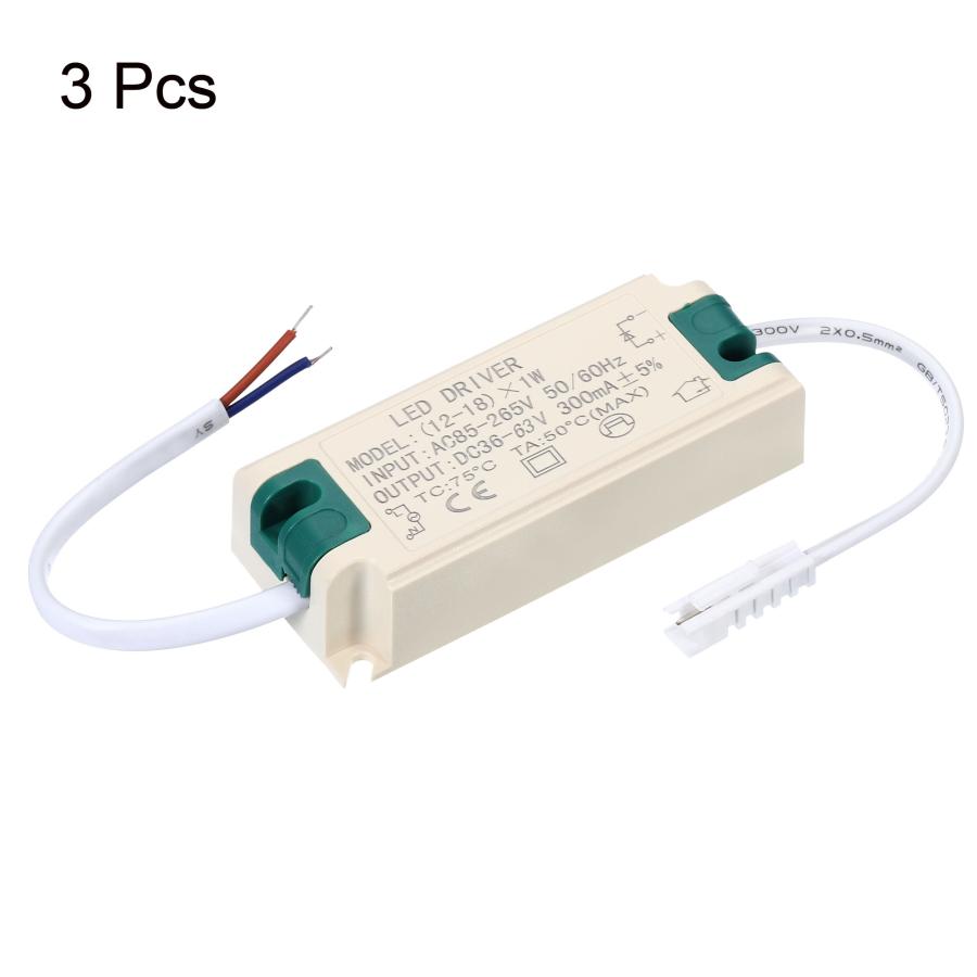 PATIKIL LED-Treiber 4-7W, 300mA – Konstantstrom-Transformer Für LED-Beleuchtung