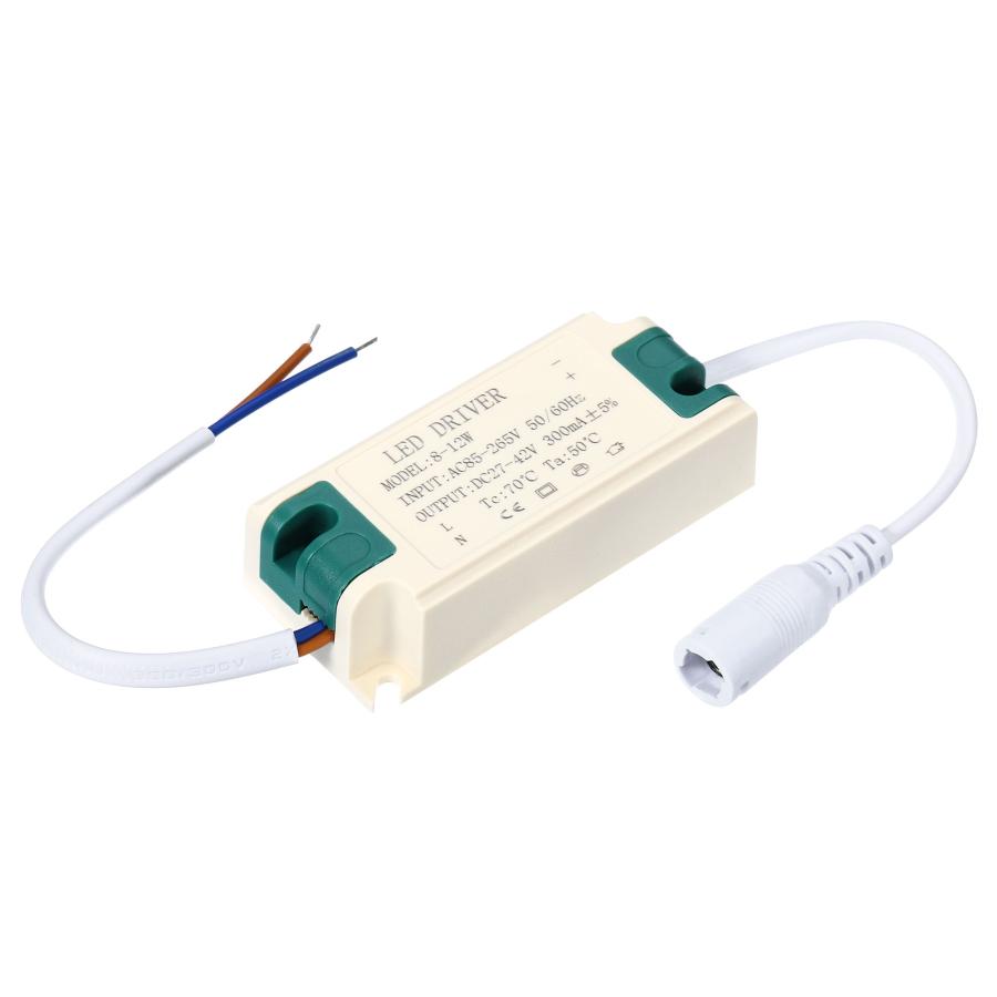 Qimoo Controlador LED de 12-18W, corriente constante 300mA CA 85-265V