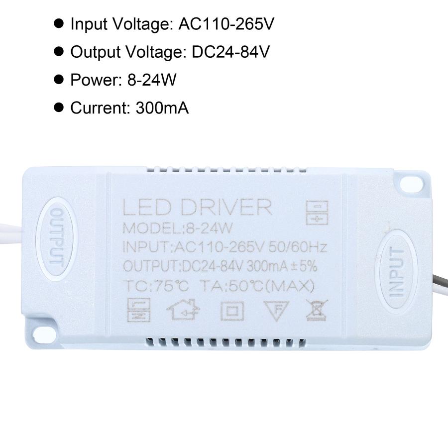 LED-Treiber 8-12W, 280mA – Konstantstrom-Transformator Für LED-Beleuchtung, Mit Überstromschutz