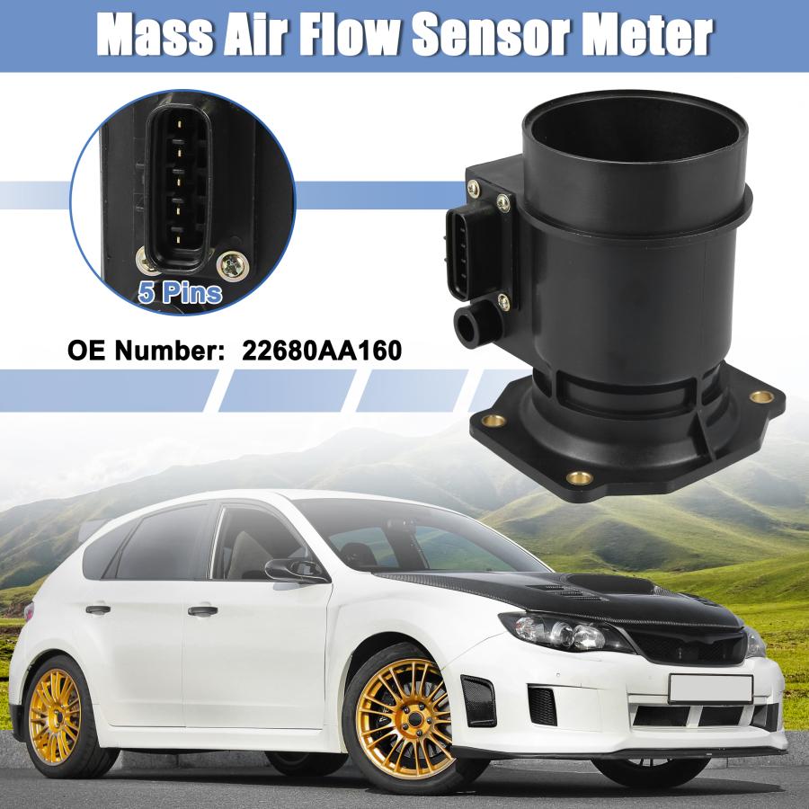 X AUTOHAUX 車のマスエアフローセンサーメーター 交換用 22680AA160 Sub aruに対応 Fore sterに対応|soten|03