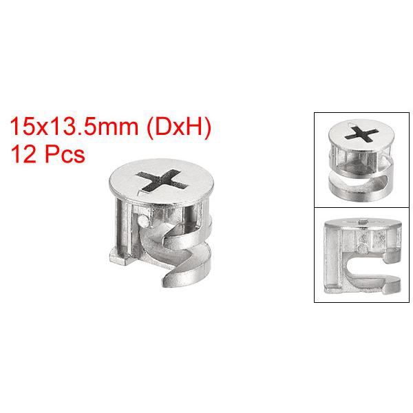 uxcell カムロックナット ジョイントコネクタ 80個 uxcell カムロックナット ジョイントコネクタ 80個