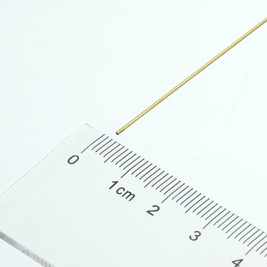 uxcell 真鍮棒 真鍮ソリッド丸棒 旋盤棒材 RCモデル用 DIYクラフト用 0.7mm直径 350mm長さ 20本｜soten｜06