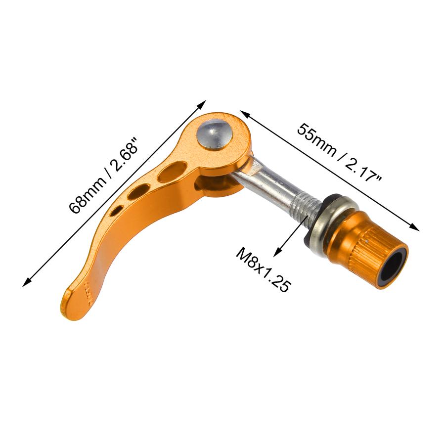 X AUTOHAUX 自転車シートポスト クイックリリース ピン シートポスト