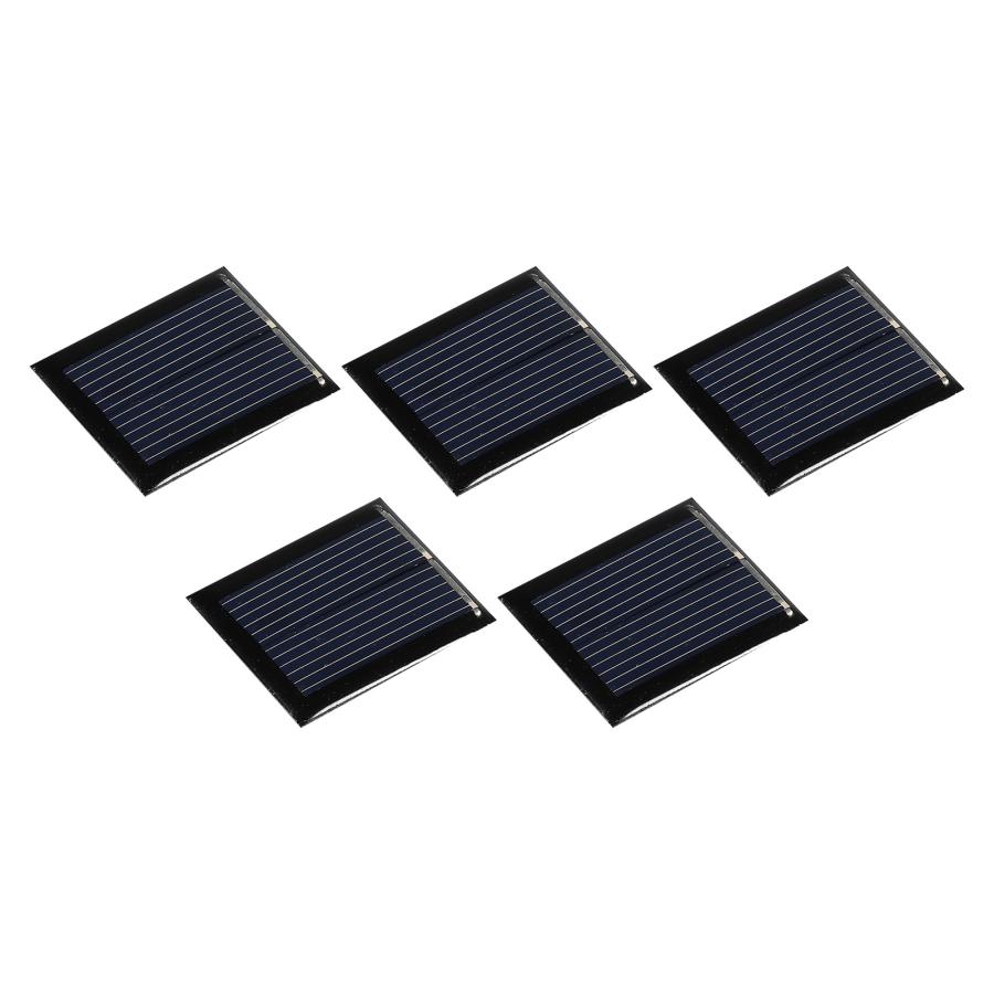 uxcell ミニソーラーパネルセル 1V 80mA 0.08W 30 mmx25 mm DIY電力