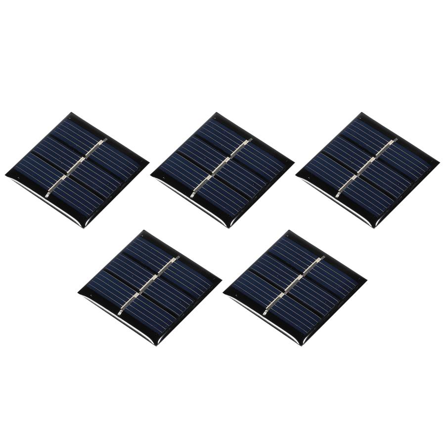 uxcell ミニソーラーパネルセル 1.5V 60mA 0.09W 30 mmx30 mm DIY電力