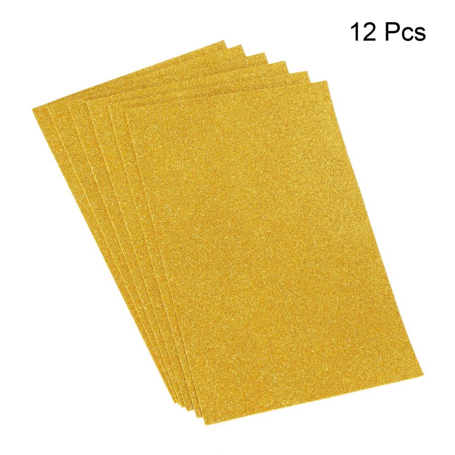 舗 PATIKIL グリッター EVAフォームシート ソフトペーパー 自粘性 30 x 20cm ゴールドトーン DIYプロジェクト用 12枚入り PATIKIL グリッター EVAフォームシート ソフトペーパー 自粘性 30 x 20cm ライトブルー DIY 工芸品用 6枚入り