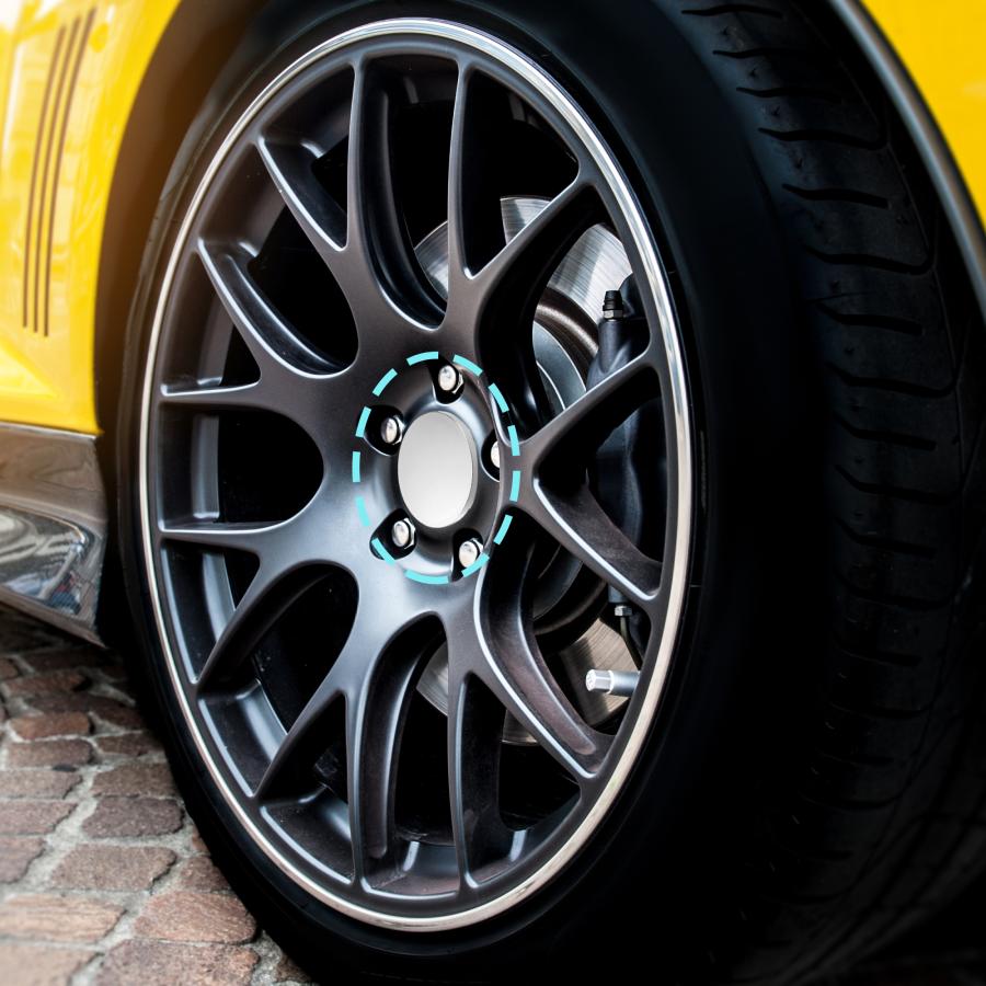 ACROPIX ホイールタイヤセンターハブキャップカバー 車用 56mm直径 4クリップ シルバートーン 4個 タイヤ、ホイール ACROPIX ホイールリムハブセンターキャップカバー 70 mm 6クリップ ブラック 4個