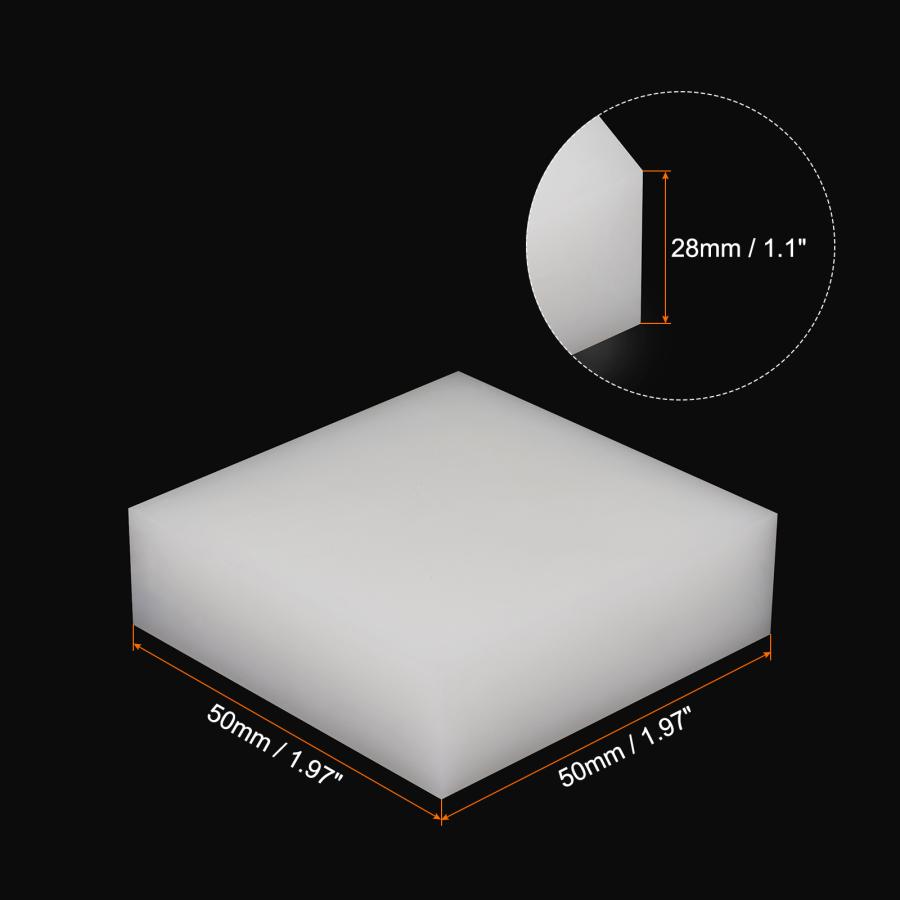 uxcell アイソレーションパッド ゴムマット 防振パッド シリコン ラバー 滑り止め 洗濯機乾燥機エアコン用 50x50x28mm 2枚