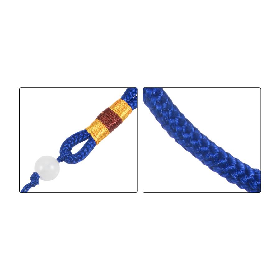 uxcell ジェイドロープ ナイロンコード ブレスレットロープ 調整可能 DIYクラフト用 手作りネックレス用 ネイビーブルー 5本入り｜soten｜05
